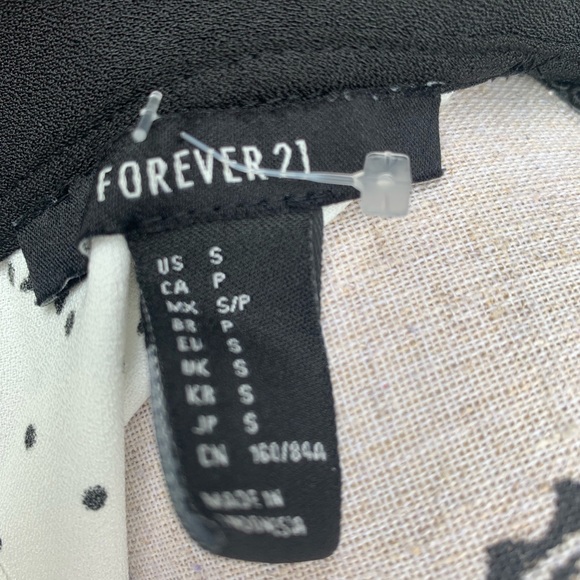 Babydoll bows FOREVER 21 top SMALL - Picture 10 of 10